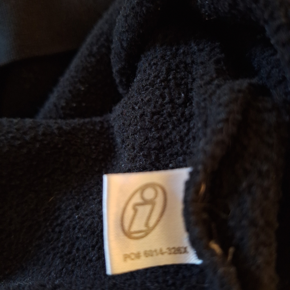 Army Black Knights Black Pullover Hoodie Military Logo Sz Large Great Condition - Picture 3 of 3